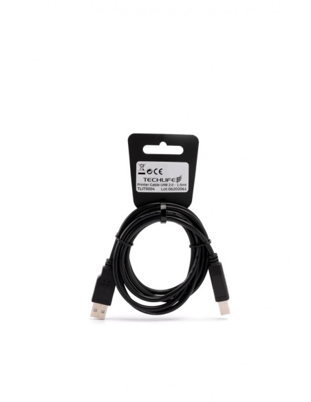 TECHLIFE TLIT0004 CAVO STAMPANTE 1,2M USB 2.0