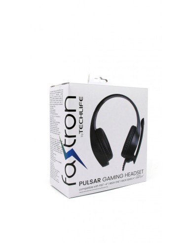 TECHLIFE PS4 CUFFIA PULSAR BLACK