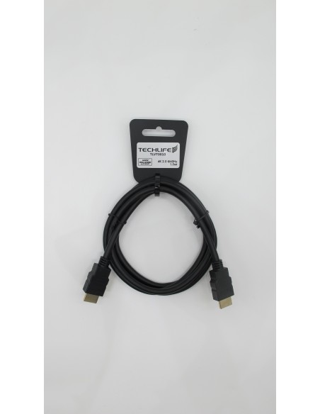 TECHLIFE TLVT0010 CAVO HDMI 1,5M 4K BASIC