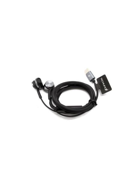 TECHLIFE TLMT0002 AURICOLARI USB-C IN ALLUMINIO CAVO 1,2M