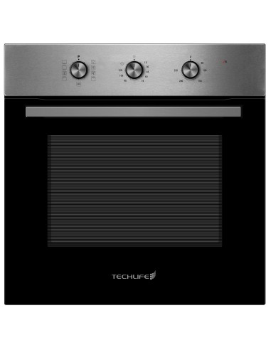 TECHLIFE TFBIFEV60X FORNO A+ 60CM  VENTILATO INOX 70LT 8 FUNZ. TIMER