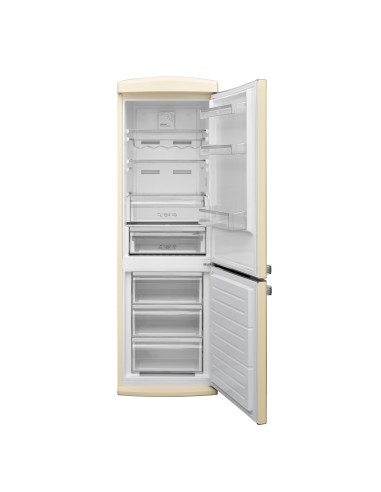 TECHLIFE TFCB373V COMB. E RETRO' NF CREMA 331LT H190 L60 P68 FIN.CROM.