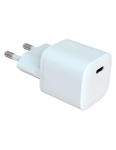 TECHLIFE E714-PD20W USB-C 20W ALIMENTATORE RETE BIANCO CARICA RAPIDA