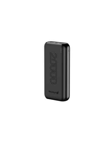 TECHLIFE TLPB20000BK POWERBANK 20000MAH USB-C IN/2USB-A OUT NERO