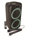 TECHLIFE TLVT0022 MAGNUM DIFFUSORE 2 WOOFER 8" LED RING 2 MICROFONI