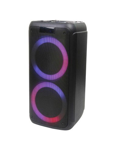 TECHLIFE TLVT0022 MAGNUM DIFFUSORE 2 WOOFER 8" LED RING 2 MICROFONI