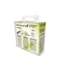 TECHLIFE TLHA0008 ESSENTIAL KIT 3IN1 LAVATRICE FILTRO+SUPPORTI+CURA L. 2