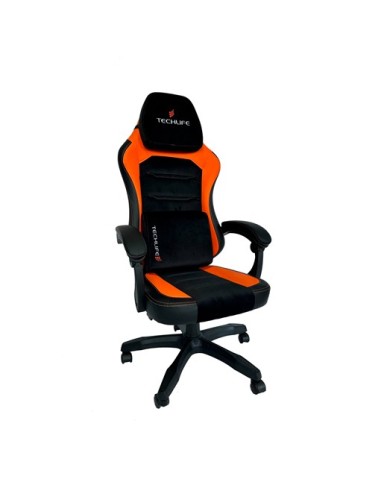 TECHLIFE SEDIA GAMING SPACE  ARANCIONE/NERO GAS CLASSE 4