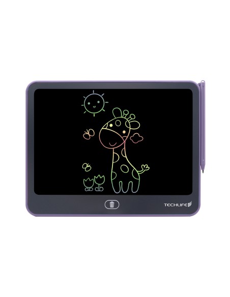 TECHLIFE TLIT0019 VIOLA 11" LAVAGNETTA DA DISEGNO PER BAMBINI