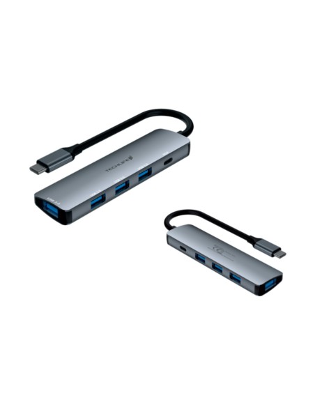TECHLIFE TLIT0011 MULTIPORTA 5IN1 USB-C 4USB3/USB-C PD