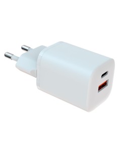 TECHLIFE TLMT0034 USB-C/USB-A 33W ALIM.RETE BIANCO CARICA RAPIDA
