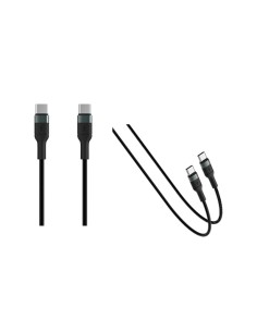TECHLIFE TLMT0036 USB-C/USB-C PD 3A 60W CAVO 1,2M NERO